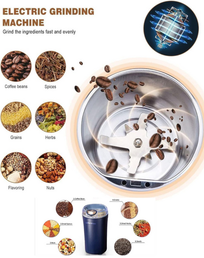 Electric Coffee and Spice Grinder