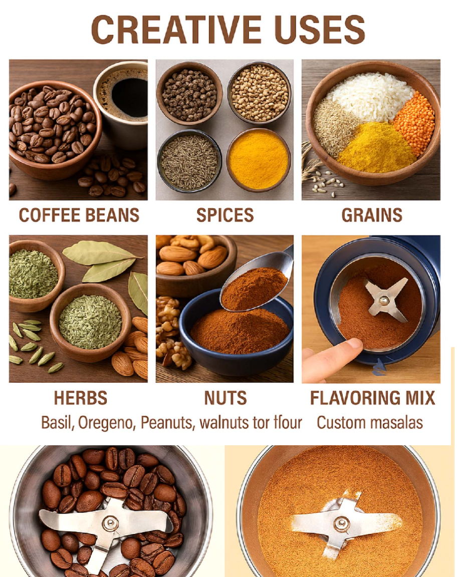 Electric Coffee and Spice Grinder