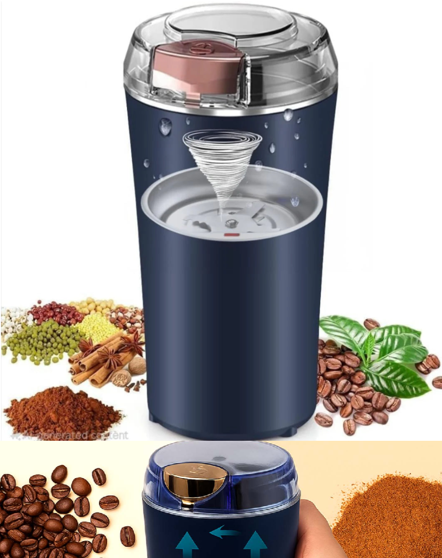 Electric Coffee and Spice Grinder